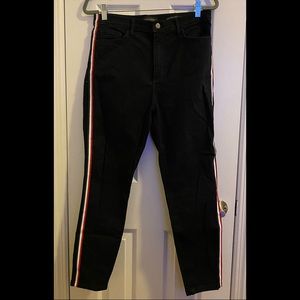 Banana Republic side stripe skinny Jean size 30